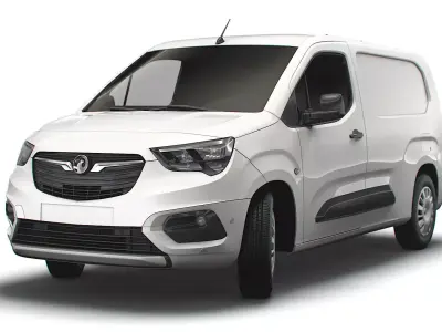 Vauxhall E Combo LWB Limited Van 2022 3D model