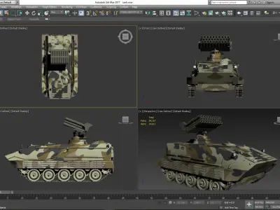 Anti-Air Missile 3D model