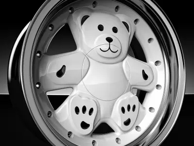 Ronal Teddy Bear 3D model