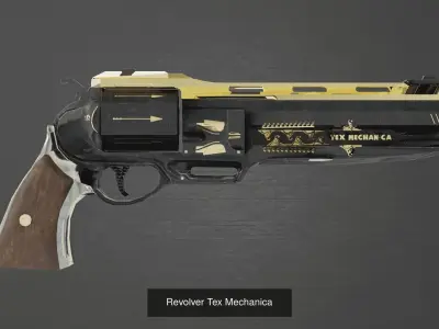 Premium Guns 3D Model Pack