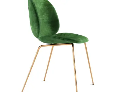 GUBI Beetle Dining Chair 3D model