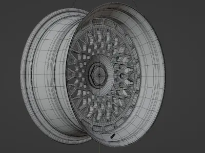 Rotiform LHR-M Car Wheels  3D model