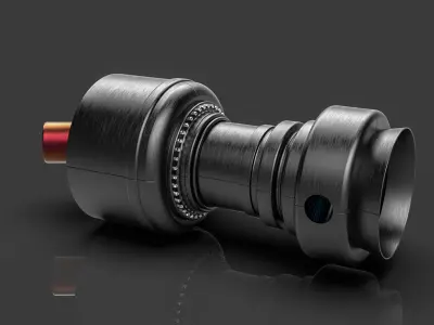 turbo turbine 3D model