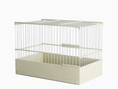 Small Birdcage Set 3D model