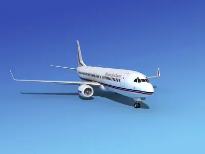 Boeing 737-800 Freedom Air 3D model