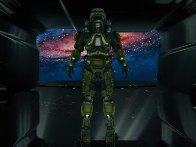 Master Chief - Halo 3D model