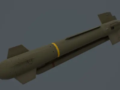 Armament for F15E pack Low-poly 3D model