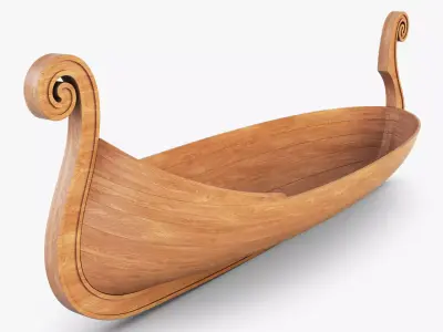 Ancient Boat 3D model