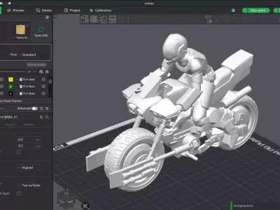 Veritech Cyclone VR-052 Battler  3D Printable Figure 3D print model