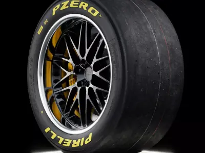 Pirelli DHE 325 705 R18 3D model