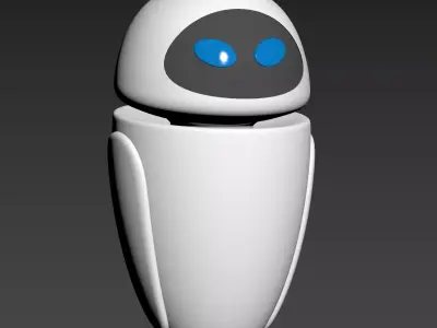 Wall-E Eve 3d Print Free 3D print model