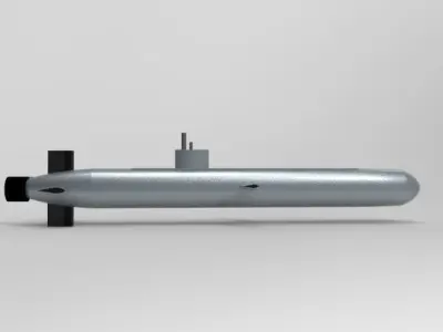 Underwater Vehicle 3D Print Model 3D print model