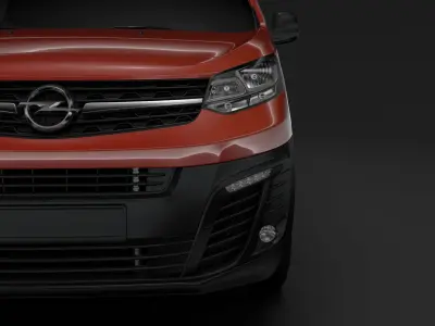 Opel Vivaro Van L1 2020 3D model