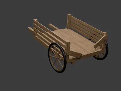 medieval assets Free low-poly 3D model