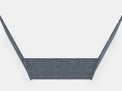 OVNING Desk divider with compartments Low-poly 3D model