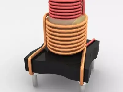 coil element 3D model