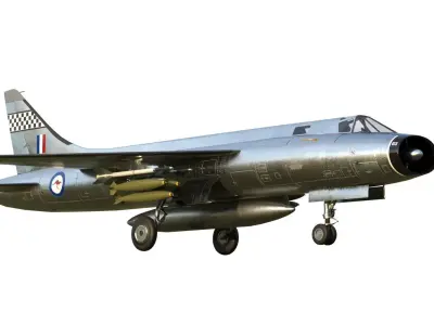 Commonwealth CA-23 Fighter 3D model