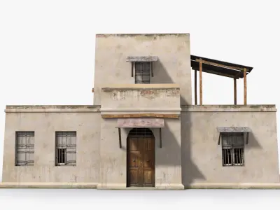 Arab xx17 Low-poly 3D model