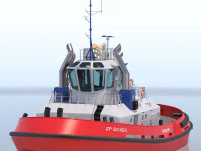 ATD Tug ZP BOXER 3D model