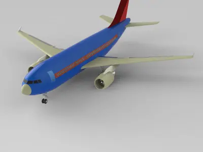Aeroplan boeing 3D model