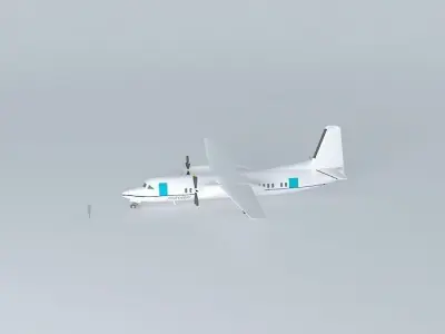 A plane airplane 3D model