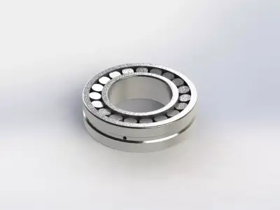 Rolamento de Rolos SKF 22210 E Roller Bearing 3D model