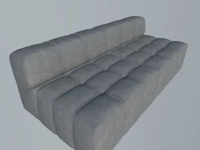 Sofa 3 seater TokStok Free 3D model
