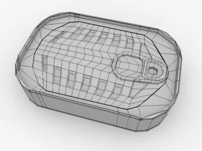 Sardine Can 3D model