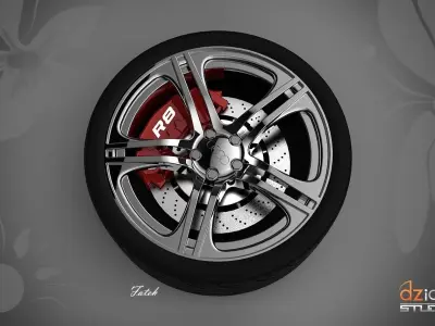 Tire disc brake Lagent Free 3D model