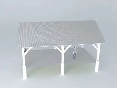 Camp Kawartha Outdoor classroom Free 3D model