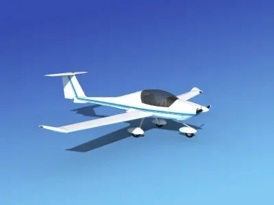 Daimond DA-20 Katana V12 3D model