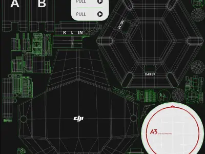 DJI Matrice 600 Pro 3D model