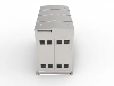 KIOSK Hydrau PackPower Generation High Power Rectifier 3D model