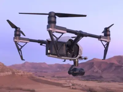 dji inspire 2 3D model