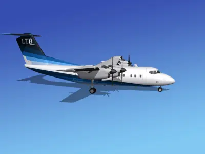 Dehavilland DHC-7 LTB 3D model