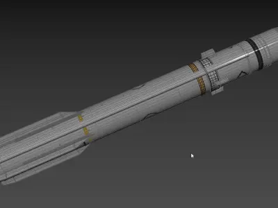 MBDA Brimstone Missile 3D model