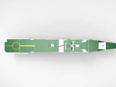 Millitary ship la fayette class frigate 3D model
