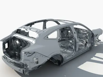 Car Frame 3D model