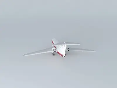 Ministry of Emergency Situation Yakovlev Yak 42D Free 3D model