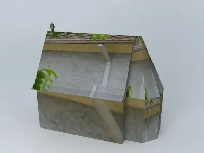 Sanctuary of the mother queen Schoenstatt Free 3D model