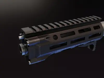MFR XL Handguard Pack Low-poly 3D model