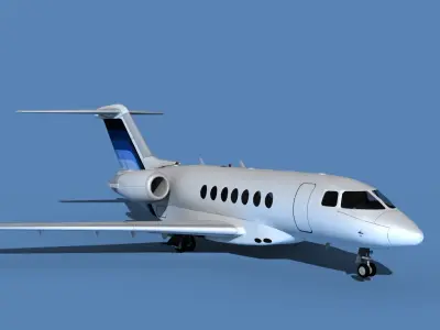 Hawker Siddley 4000 V06 3D model