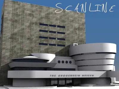 Guggenheim museum 3D model