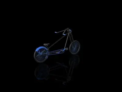 Chopper Bicycle Free 3D model