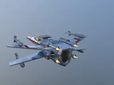 Star Wars X-Wing 3D model