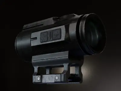 Vortex Spitfire HD Gen II x5 Low-poly 3D model