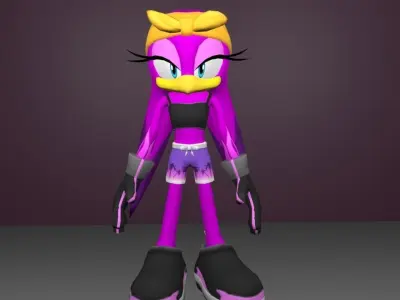 wave riders 3D model