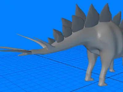 Stegosaurus Type 2 Di 3D model