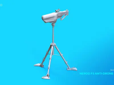 NEROD F5 Anti-Drone System 3D model purchase