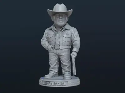 Rip Wheeler Chibi  3D print model